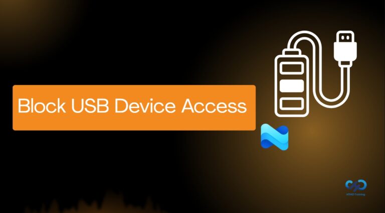 Block USB Device Access using Intune