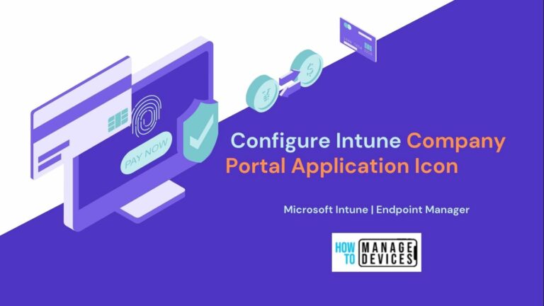 Configure Intune Company Portal Application Icon