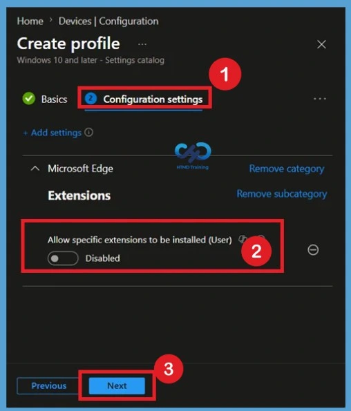 Deploy Microsoft Edge Extension Installation Policies with Intune -Fig.5