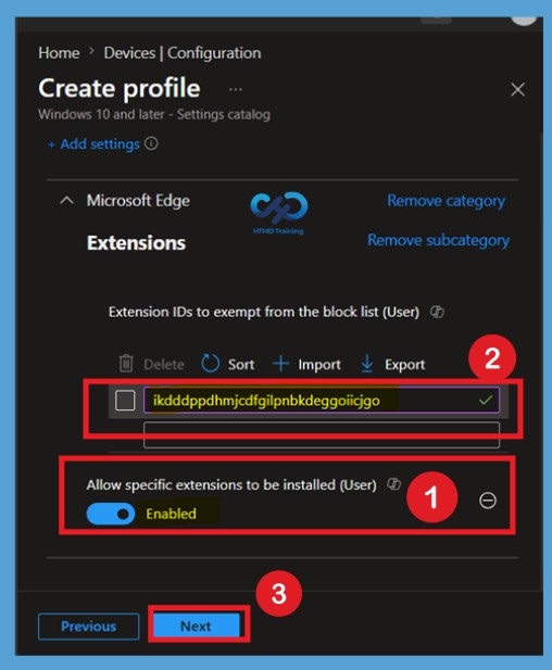 Deploy Microsoft Edge Extension Installation Policies with Intune 2