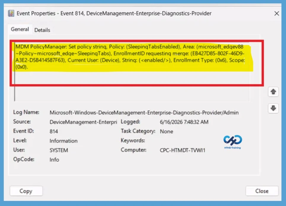 How to Set Microsoft Edge Background Tab Inactivity Timeout for Sleeping Tabs using Intune Policy -Fig.12