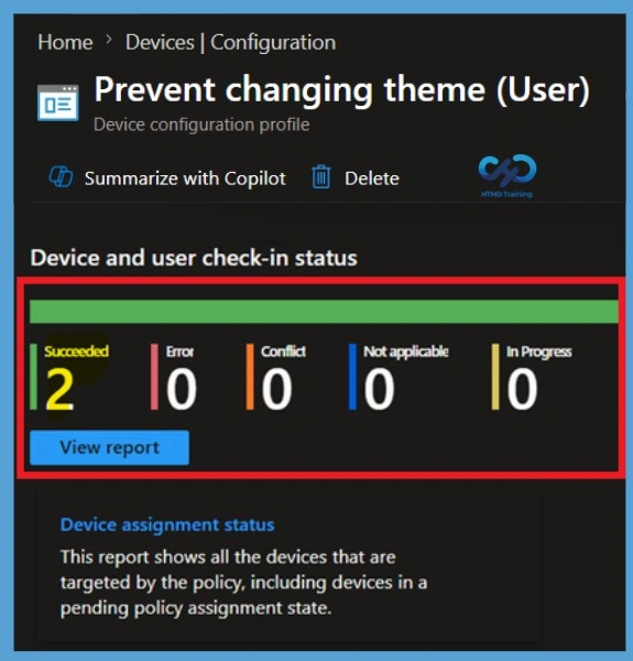 Prevent Users from Changing Windows Themes to Maintain a Consistent Desktop Experience using Intune -Fig.10
