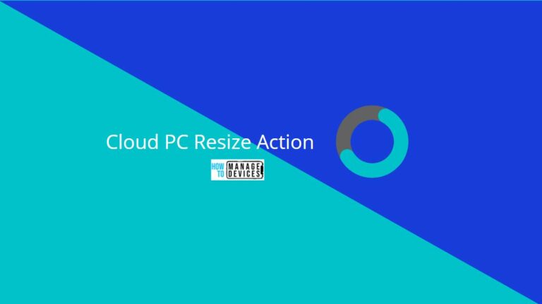 Resize Cloud PC Windows 365