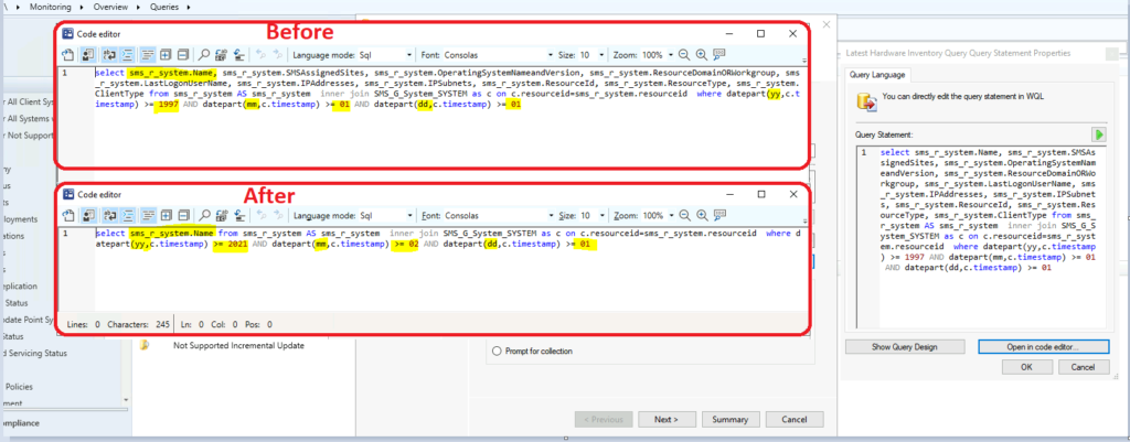 Easiest Method to Create SCCM WQL Queries for Collection