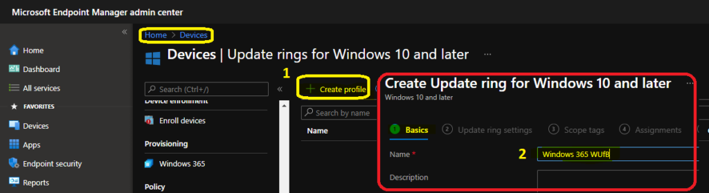 Cloud PC Monthly Patching Process using Intune