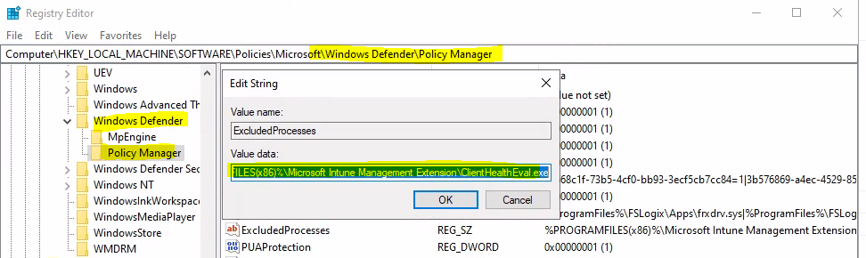 Intune Security Baseline Microsoft Defender Policy Troubleshooting Tips for Cloud PCs 7 Check Event Logs to Review Microsoft Defender Policy Changes