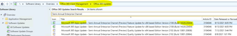 SCCM WSUS Office Updates Sync Failed With Error 400 HTMD Blog