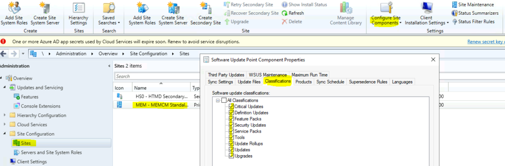 Fix Windows Cumulative Updates are not Showing up in SCCM Issue for September