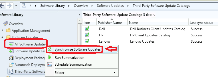 WSUS Sync Issue with Cumulative Updates Patches