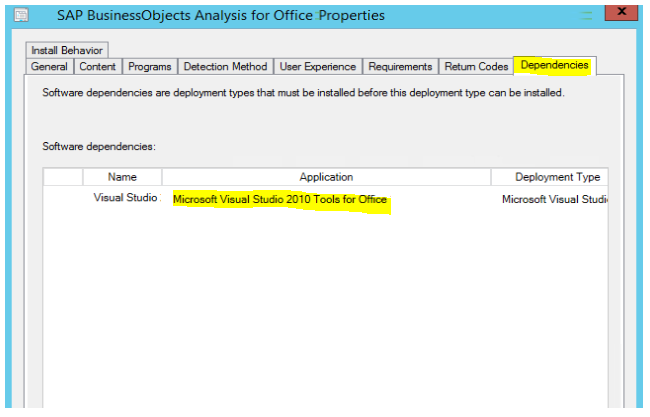 Deployment Type - Application Installation Failed Unmatched Exit Code 1603