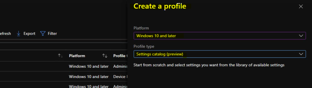 Disable Control Panel PC Settings Using Intune Prohibit access 1