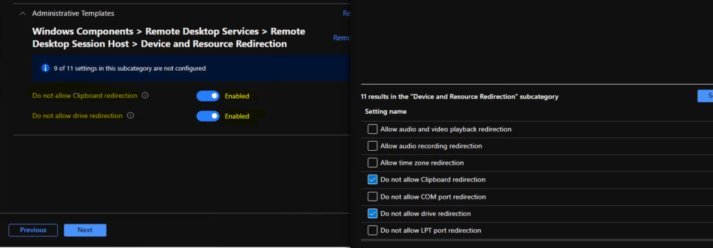 Cloud PC RDP Properties using Intune