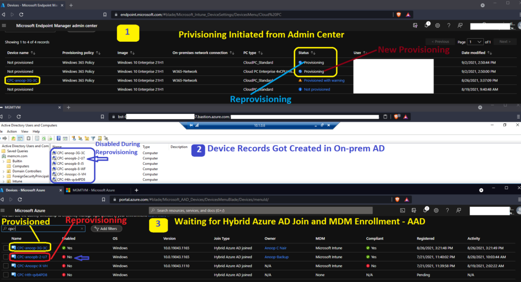 How to Reprovision Cloud PC Windows 365