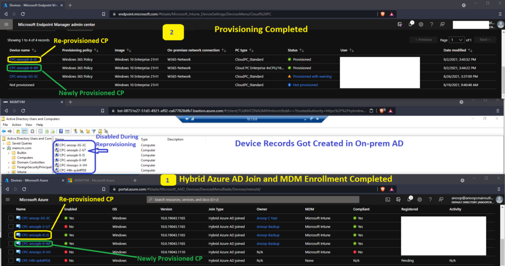 How to Reprovision Cloud PC Windows 365 1