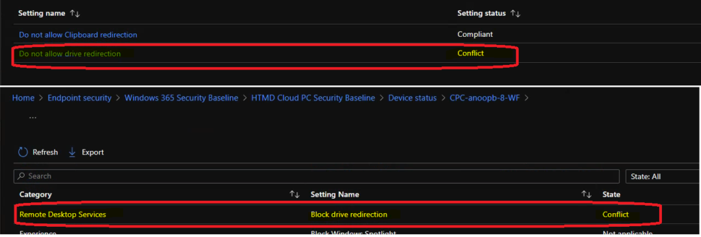 Configure Cloud PC RDP Properties using Intune Settings Catalog 10 Fix Intune Policy Conflict in Intune
