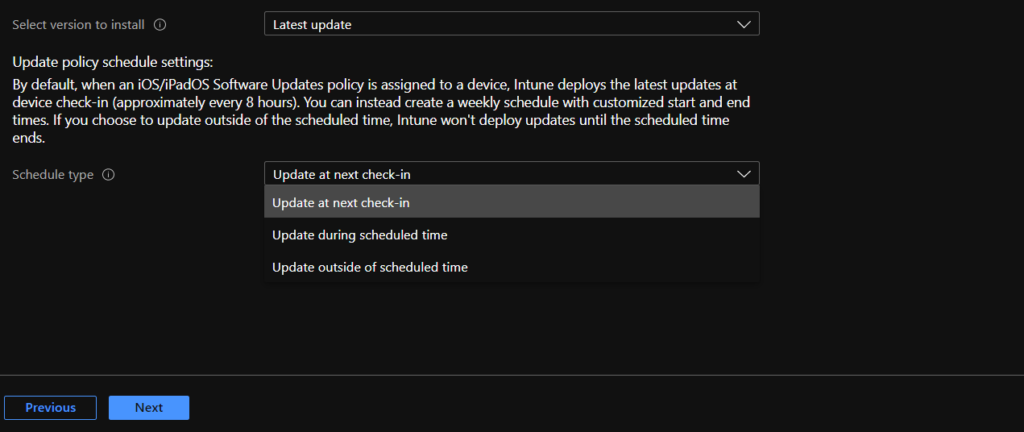 How to Schedule iOS Automatic Updates Using Intune Policies - Fig.2