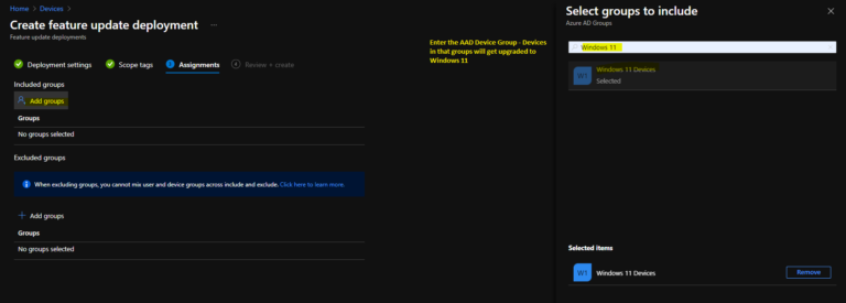 Upgrade To Windows 11 Using Intune Feature Update Deployment Policy ...
