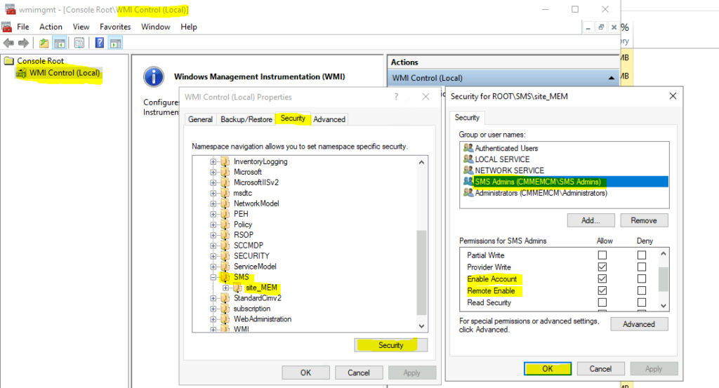 WMIMgmt - WMI Control Panel - 3 Free SCCM Admin Tools for Advanced Troubleshooting