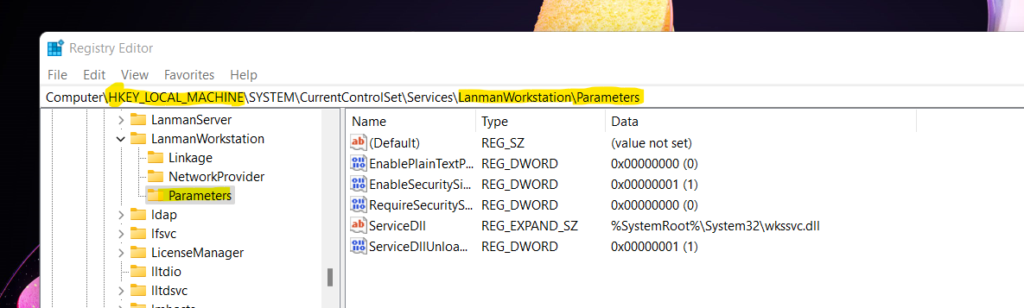 Configure Windows 11 SMB compression improvements to Compress File Aggressively 1