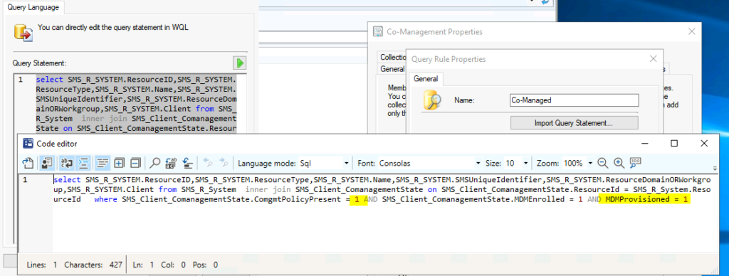 Convert WQL Queries to SQL Queries using SCCM Trick