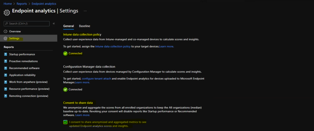 Enable Endpoint Analytics for Cloud PCs - Cloud PC Monitoring Health Performance