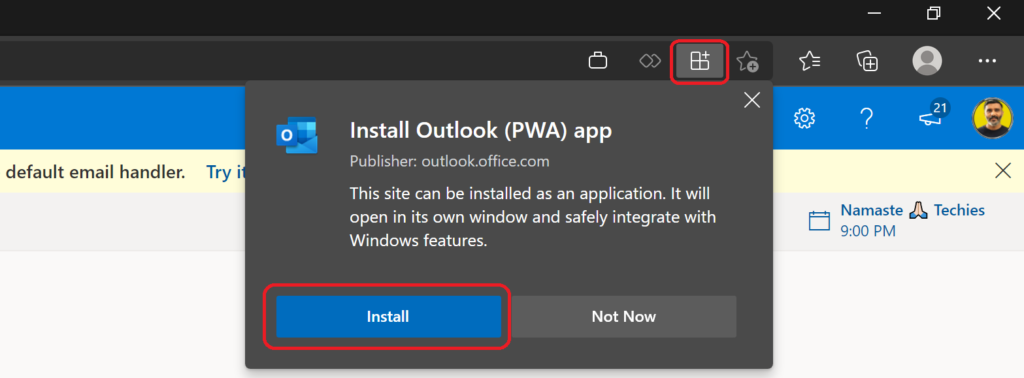 Outlook Web App OWA instead of Outlook Desktop App 4 Months Experience