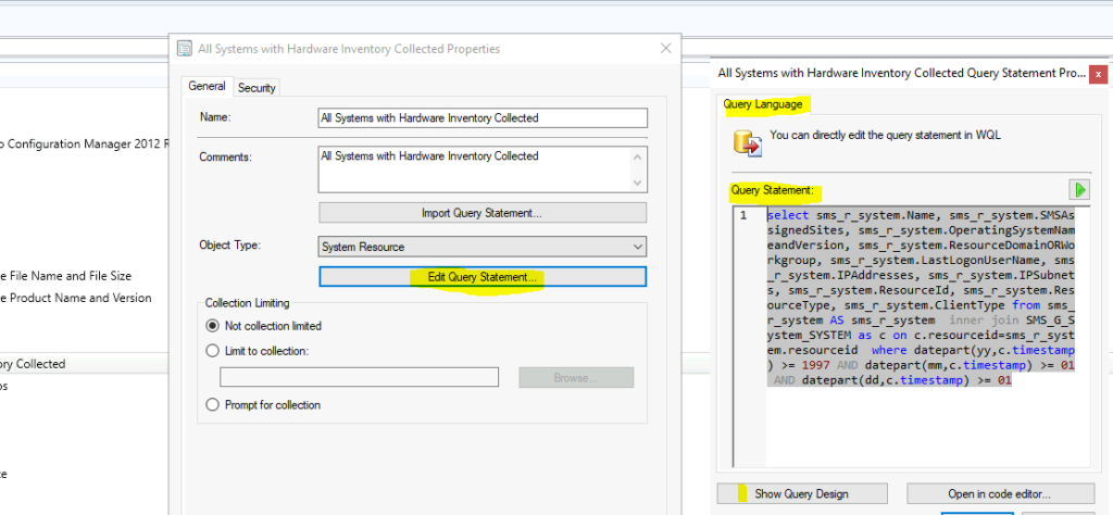 Easiest Method to Create SCCM WQL Queries for Collection