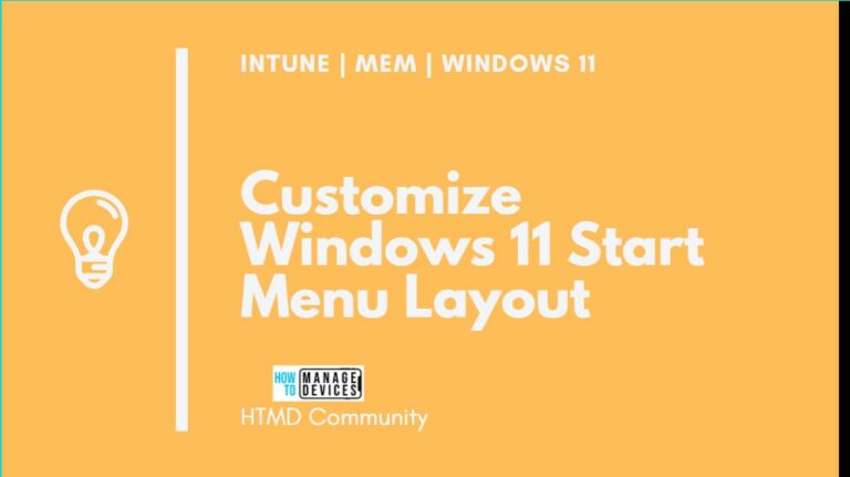 Customize Windows 11 Start Menu Layout