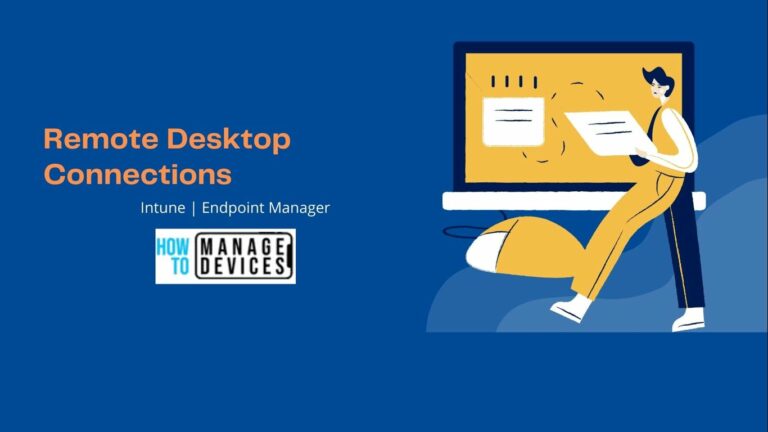 Disable Remote Desktop Connections Using Intune