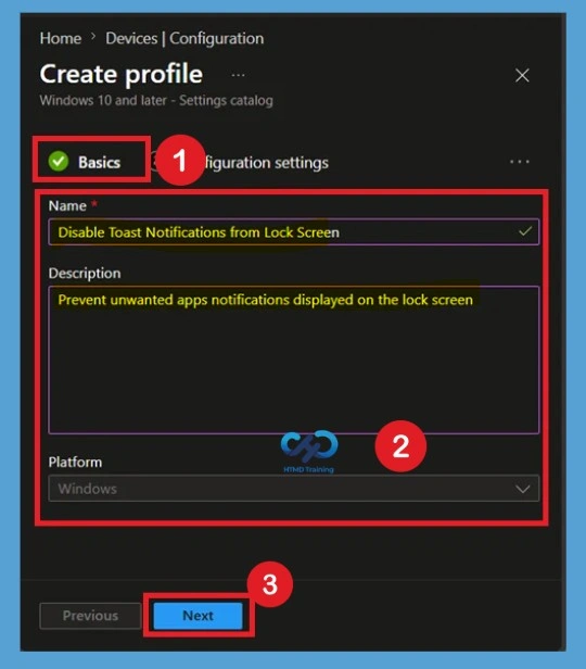 How to Turn Off Lock Screen Toast Notifications with Microsoft Intune Policy- Fig.3