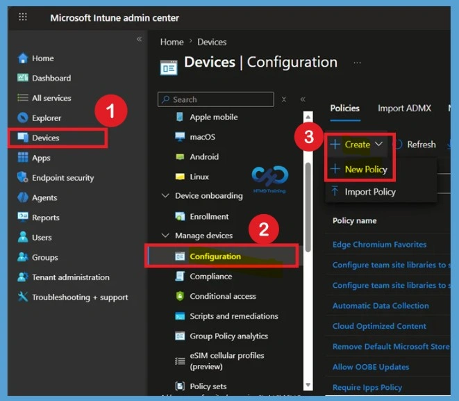 How to Turn Off Lock Screen Toast Notifications with Microsoft Intune Policy- Fig.1