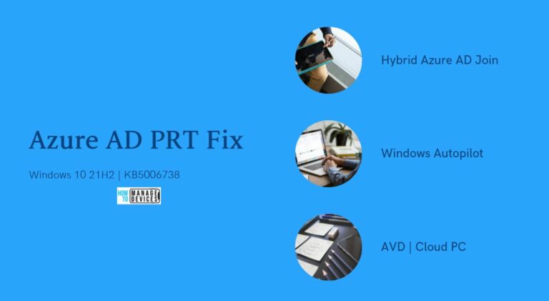 Fix Azure AD PRT Primary Refresh Token
