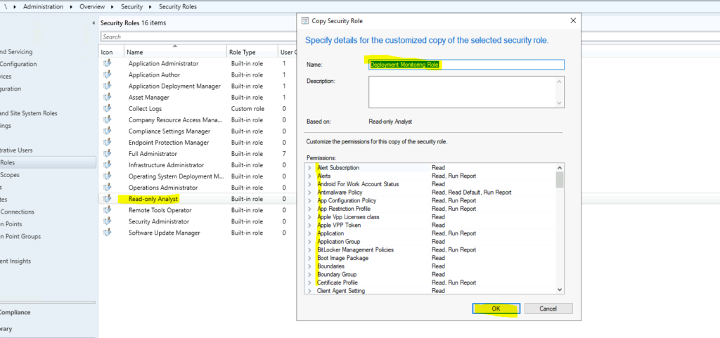 Use SCCM RBAC Viewer Exe to check RBAC settings ConfigMgr Endpoint Manager