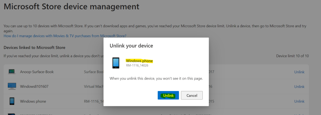 Fix Device Limit for Microsoft Store on Windows 11