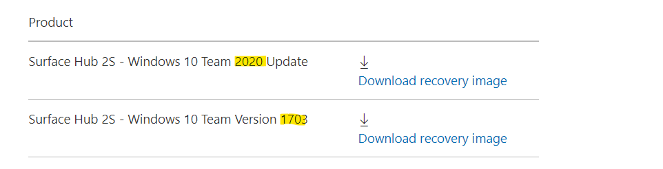  Download Surface Recovery Image for your Surface Device 