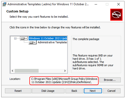 Install Administrative Templates - Download Windows 11 Administrative Templates