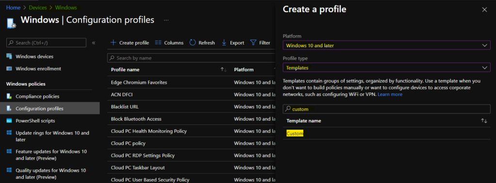 Customize Windows 11 Start Menu Layout Settings Using Intune