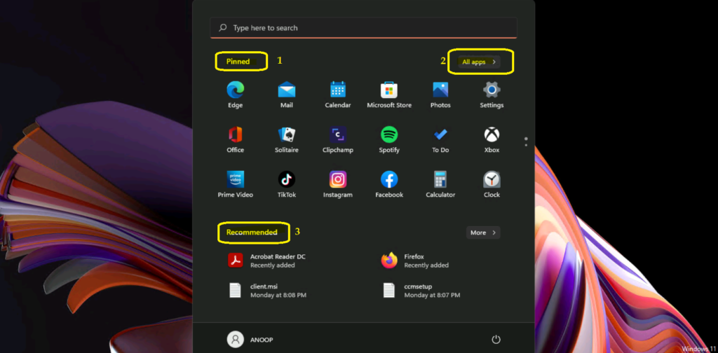 Customize Windows 11 Start Menu Layout using Intune