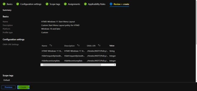Customize Windows 11 Start Menu Layout Settings Using Intune HTMD Blog