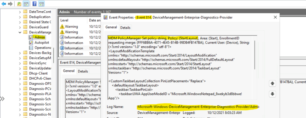 Windows 11 Taskbar Customization Using Intune MEM