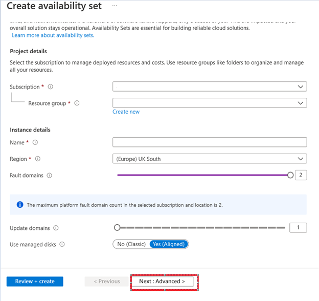 Availability Set for Azure VMs Step by Step Guide