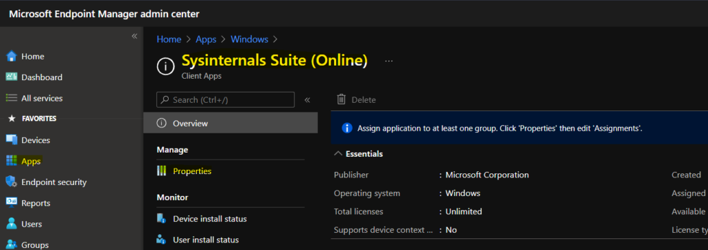 Quickly Install SysInternals Suite from Microsoft Store 3