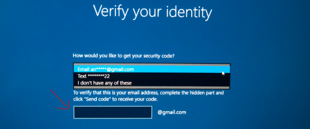 Reset Microsoft Account Password from Windows 11 Login Screen