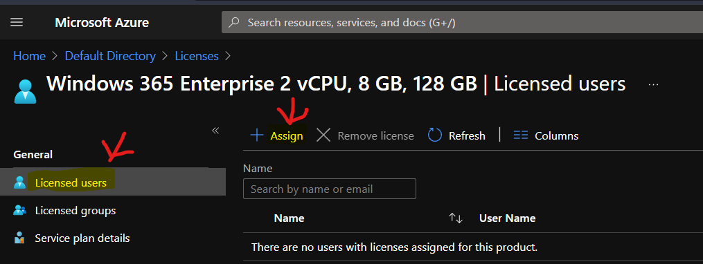 Assign Windows 365 Cloud PC License using Azure AD Group