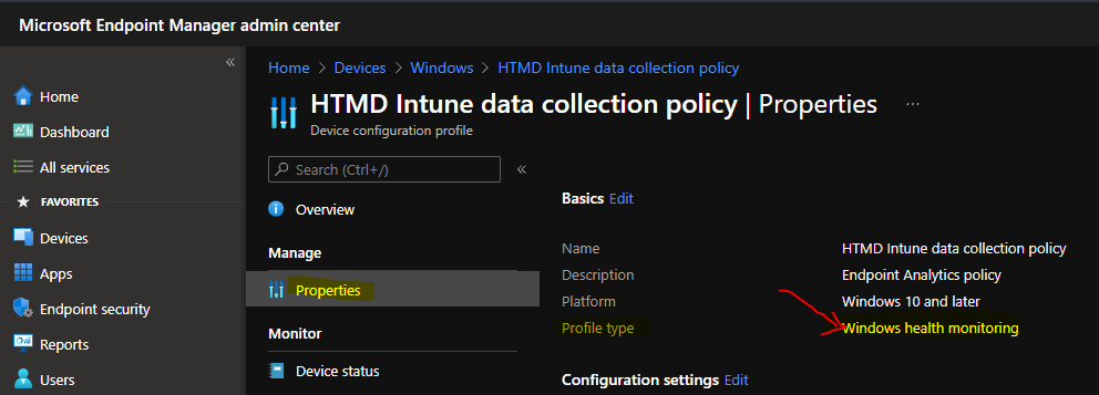 The Issue with Endpoint Analytics Intune Data Collection Policy Workaround