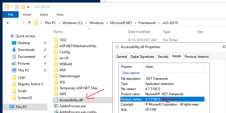 Fix SCCM Dot NET Version Warning Error During Prerequisite Checks