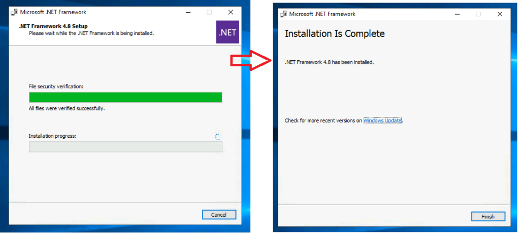  Install .NET Framework 4.8 on SCCM Servers 