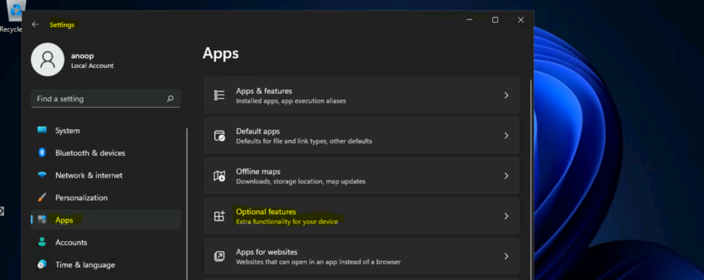 How to Install RSAT on Windows 11 PCs 4 Optional Features