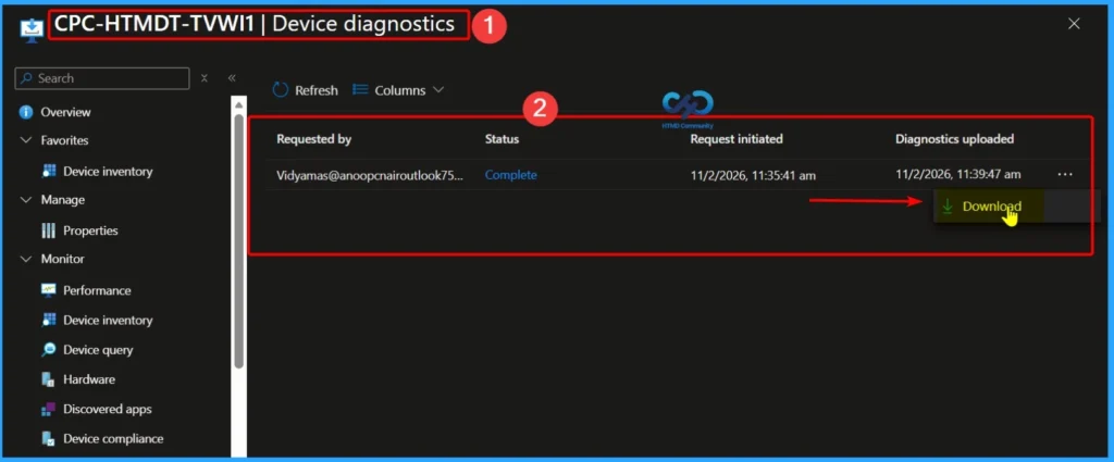 Step-by-Step Guide to Collect Windows Device Diagnostics Logs in Microsoft Intune - Fig.7
