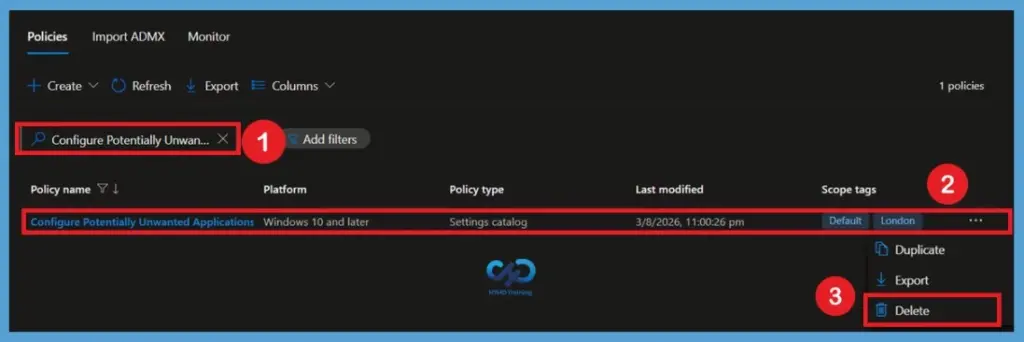 Configure MS Defender SmartScreen PUA Protection in Edge Browser to Block Potentially Unwanted Apps using Intune-Fig.13
